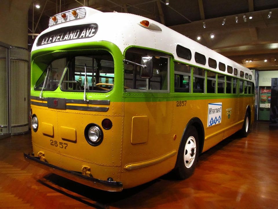 Rosa Parks Bus Restored